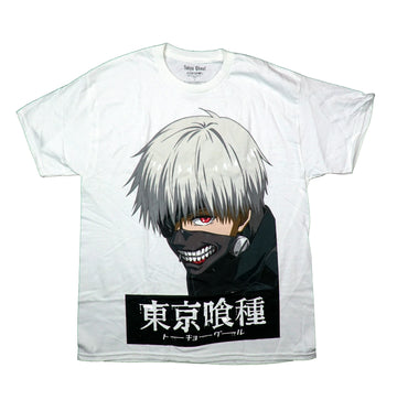 Tokyo Ghoul Mens T-Shirt - Kaneki Face Close Up