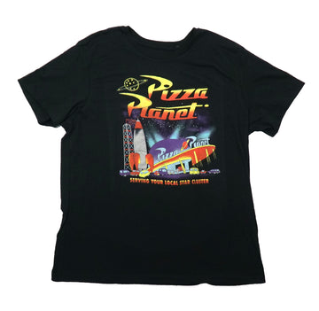 Toy Story Mens T-Shirt - Pizza Planet Serving Your Local Star Cluster