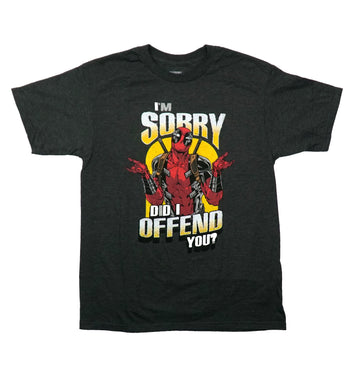 Deadpool Mens T-Shirt  - I'm Sorry Did I Offend You
