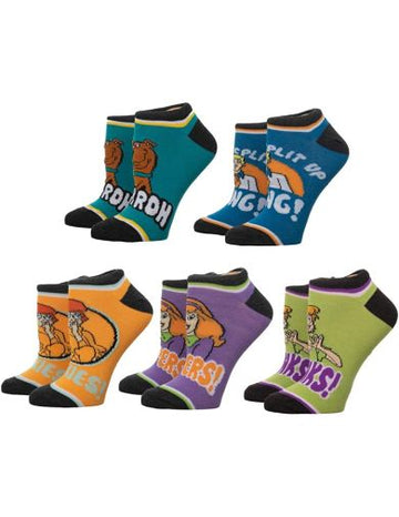 Scooby Doo Mix and Match Ankle Socks 5 Pack