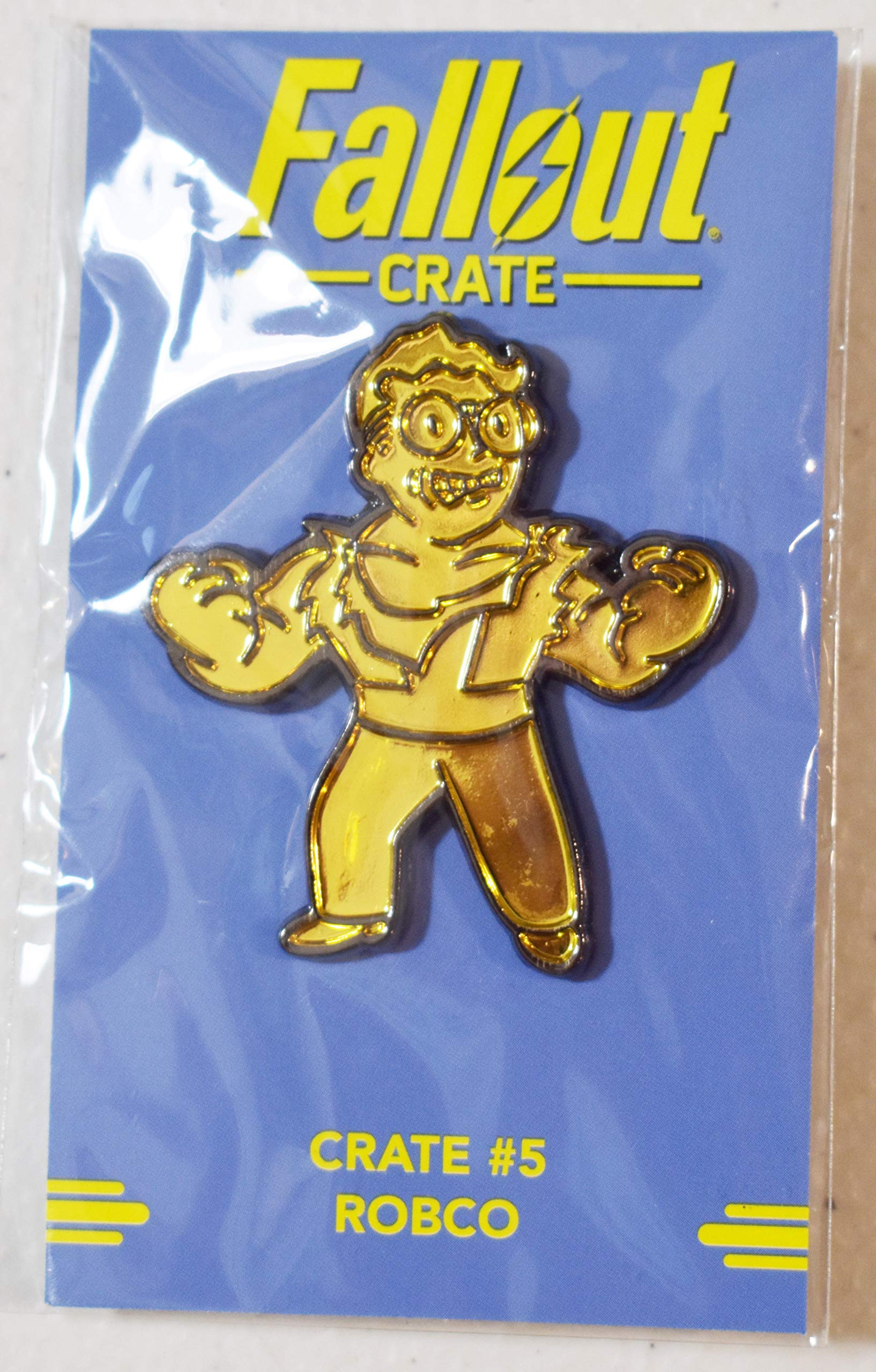 Fallout Robco Nerd Rage Perk Pin - Loot Crate