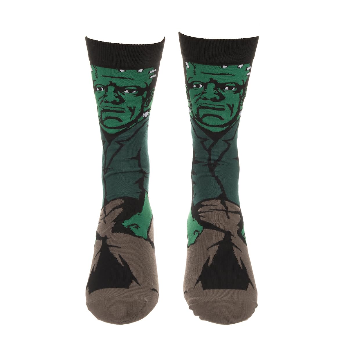 Bioworld Universal Monsters Frankenstein Men's Animigos Crew Socks