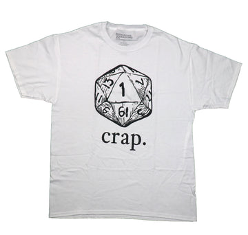 Dungeons & Dragons Mens T-Shirt  Dice Above Crap