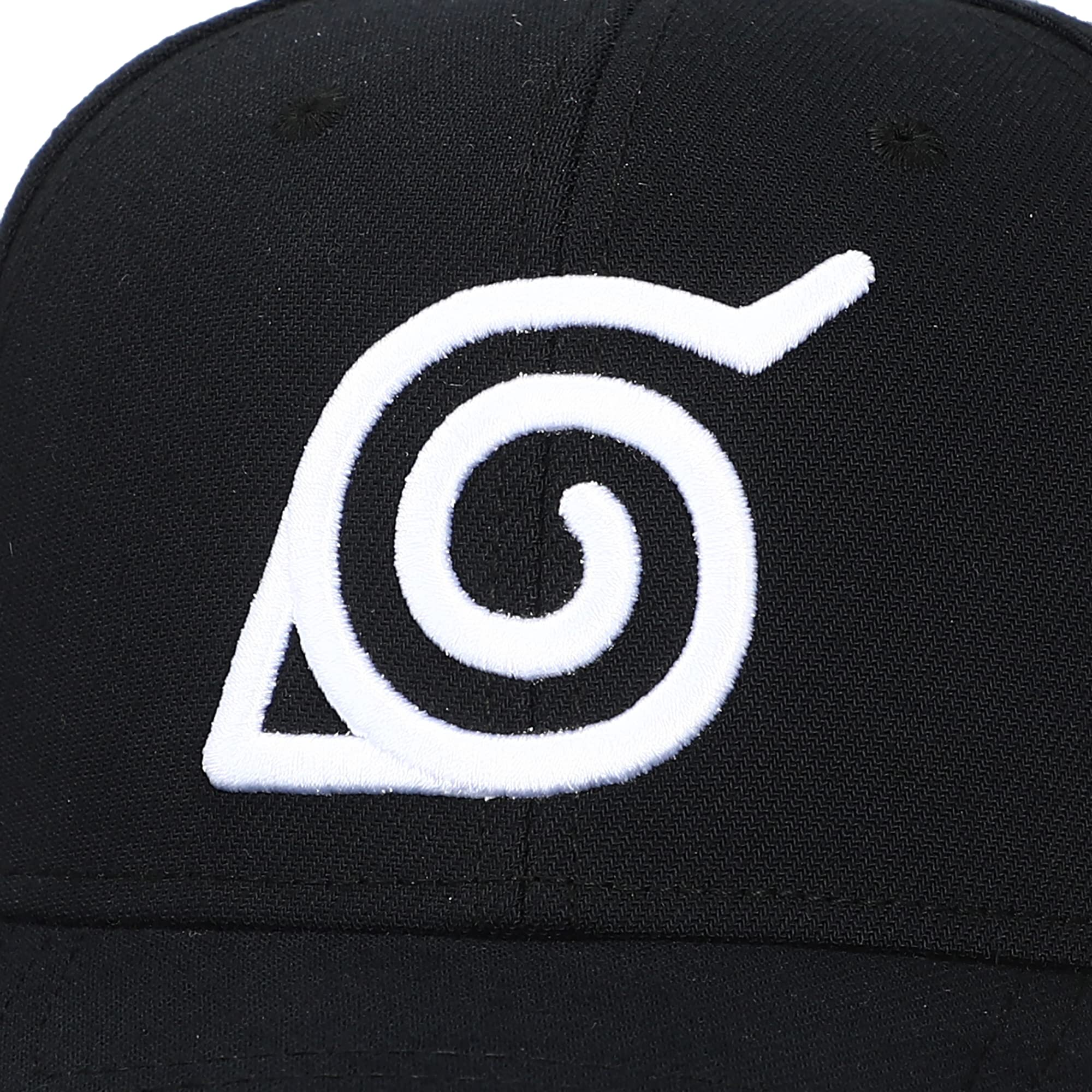 Bioworld Naruto Slouch Snapback Hat for Men White Akatsuki