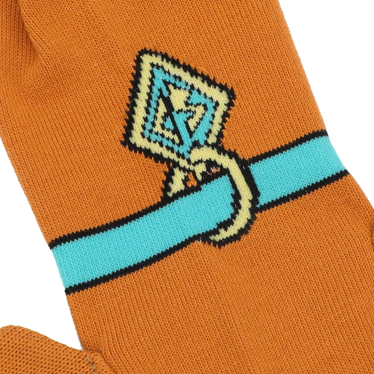 Scooby Doo 3D Plush Ears Brown Crew Socks