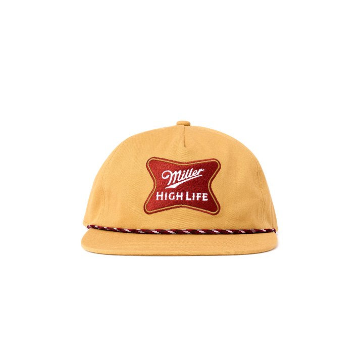 Miller Beer Men's Snapback Hat Retro Cord Logo Hat