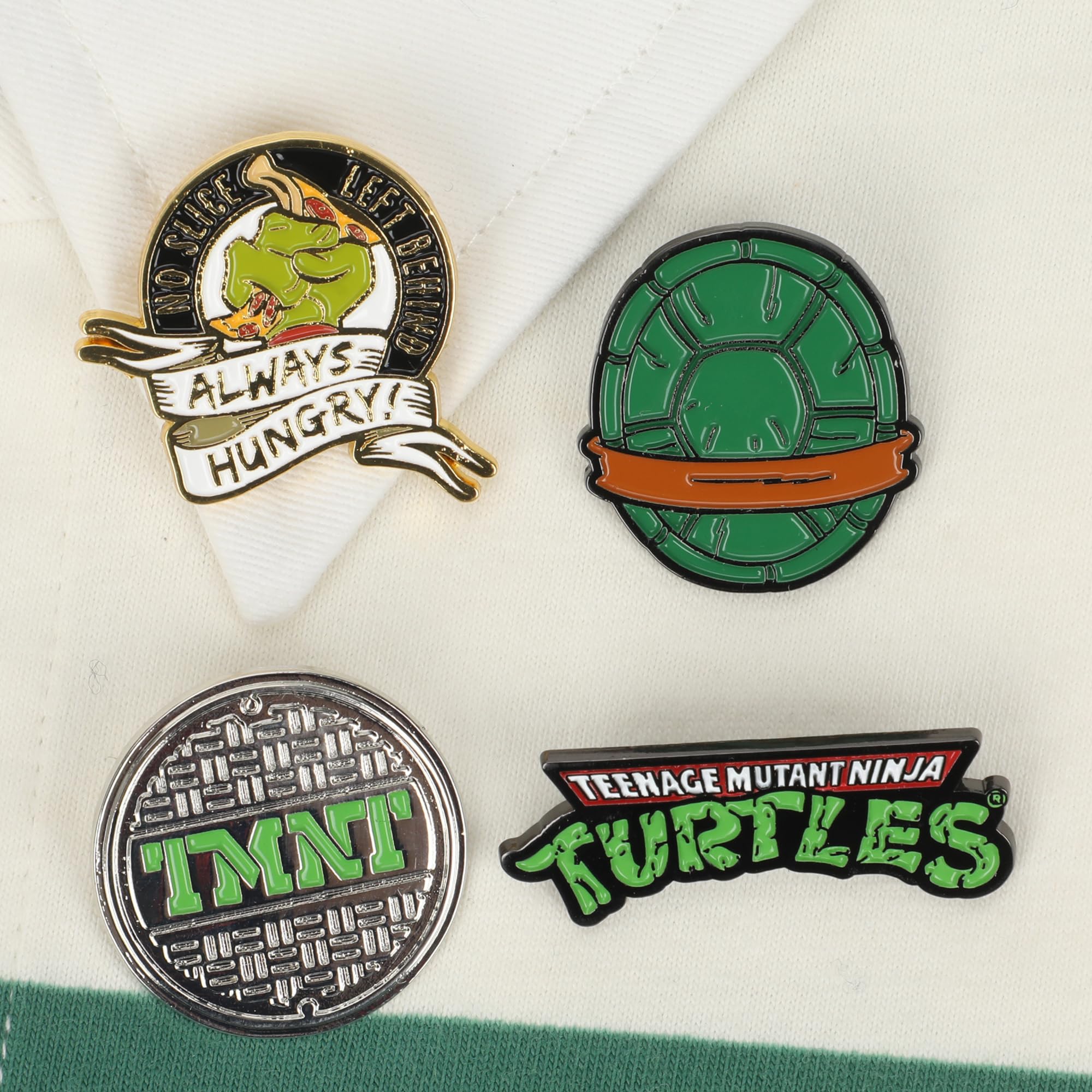 Teenage Mutant Ninja Turtles 4-Pack Lapel Pin Set