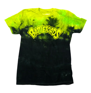 Battletoads Mens T-Shirt - Simple Battletoads Logo Tie Dye