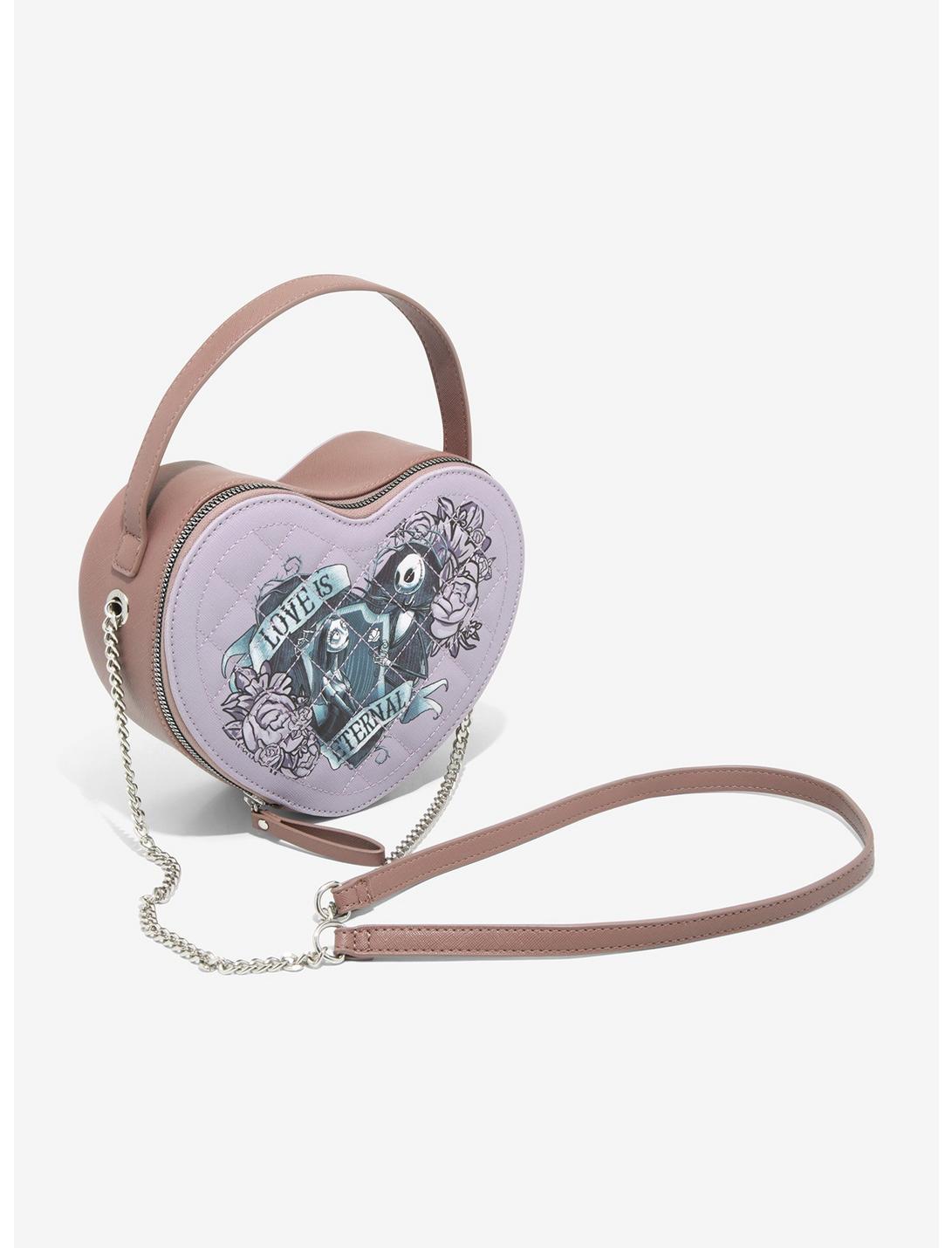 The Nightmare Before Christmas Eternal Love Heart Crossbody Bag
