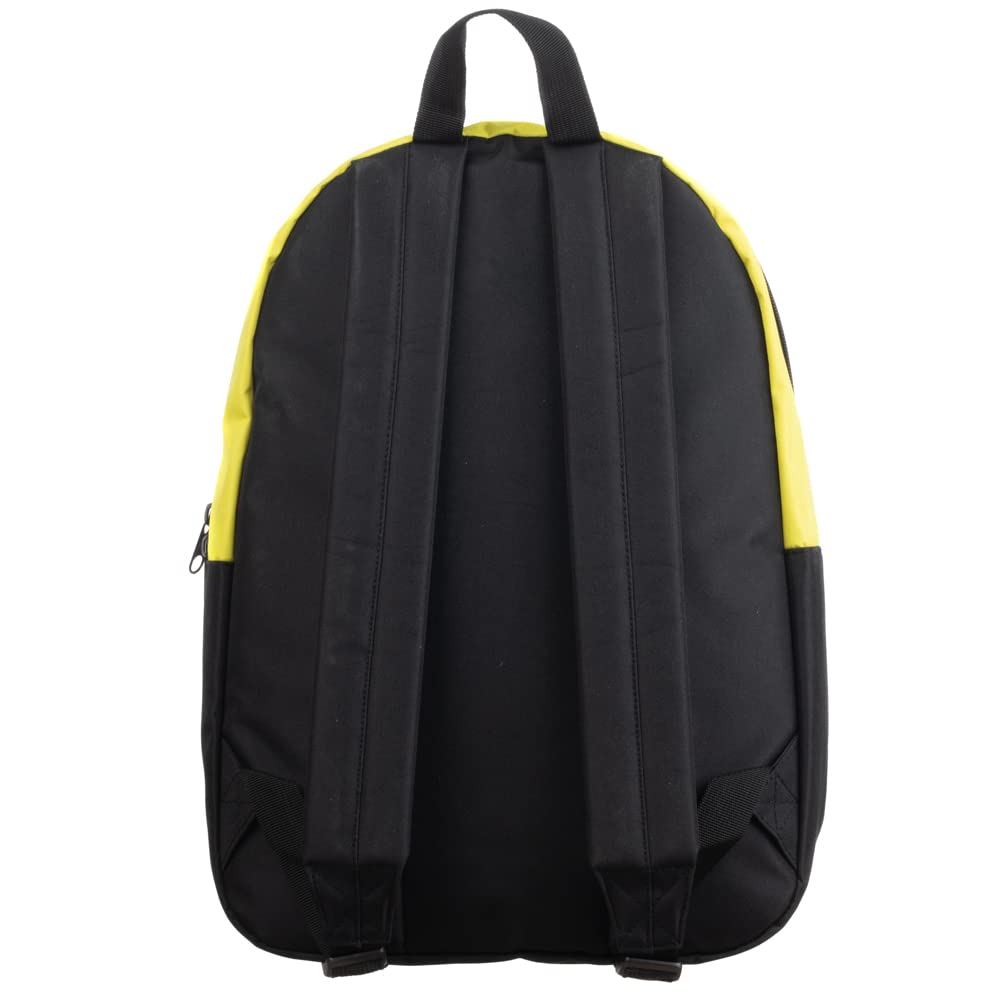 Bioworld Spongebob Squarepants Mixblock Krabby Patty Adult Laptop Backpack OSFA Yellow