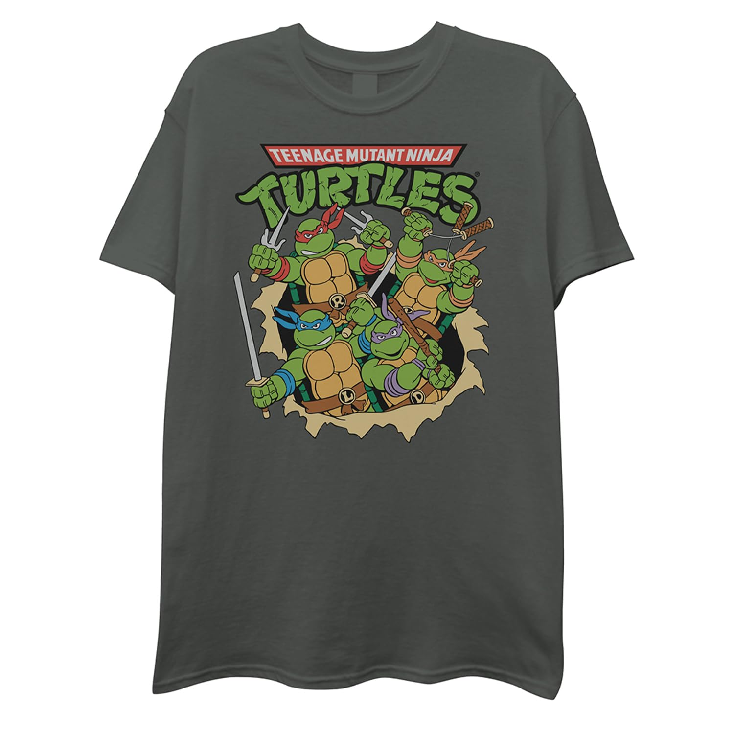 Teenage Mutant Ninja Turtles Mens' Heroes In A Half Shell T-Shirt