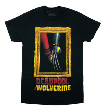 Deadpool Mens T-Shirt - Believe in Yourself Circle Heart Image