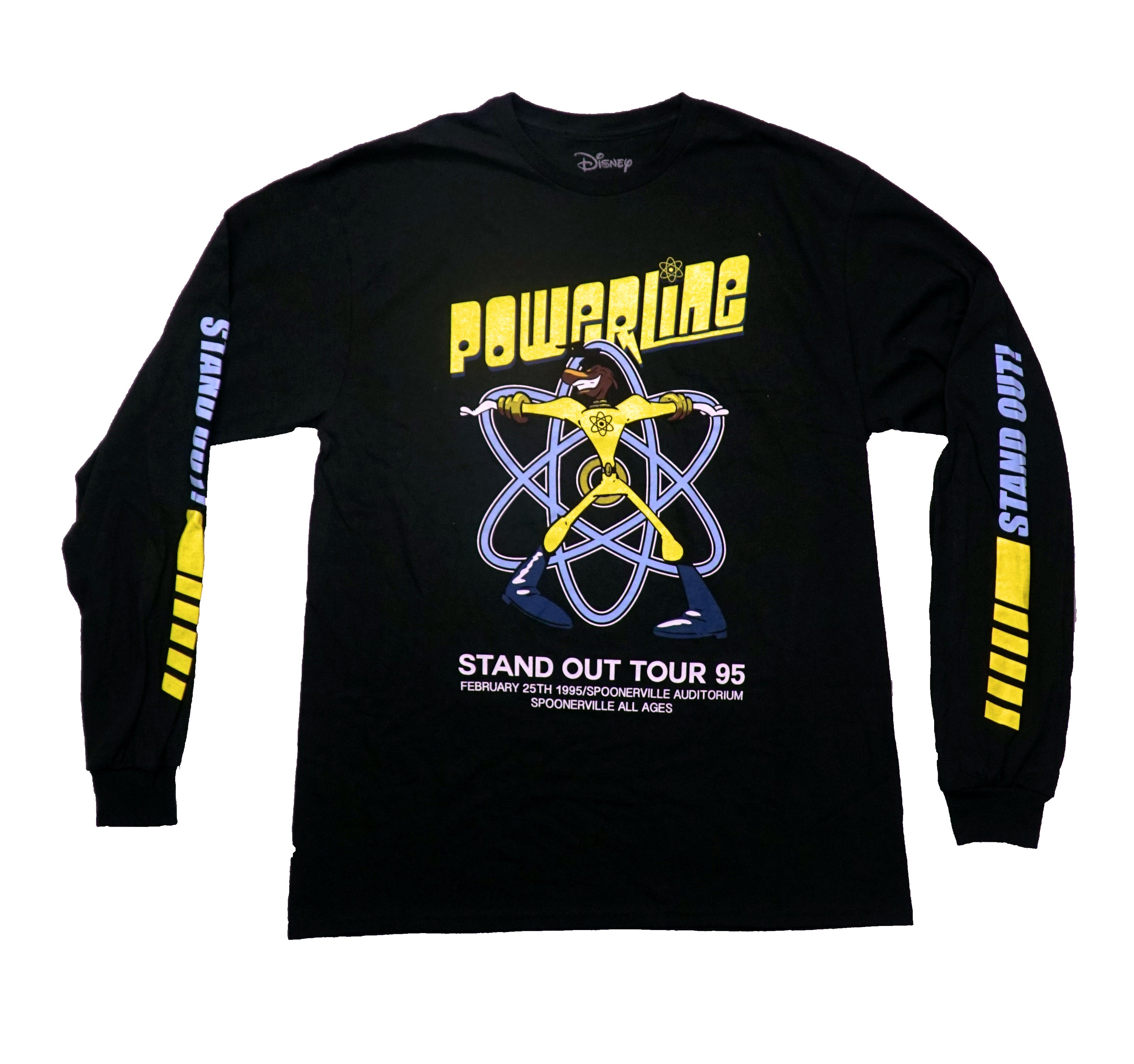 Powerline Mens Long Sleeve Shirt -Disney Stand Out Tour 1995