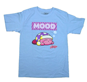 Kirby Mens T-Shirt - Sleeping with Nightcap Mood