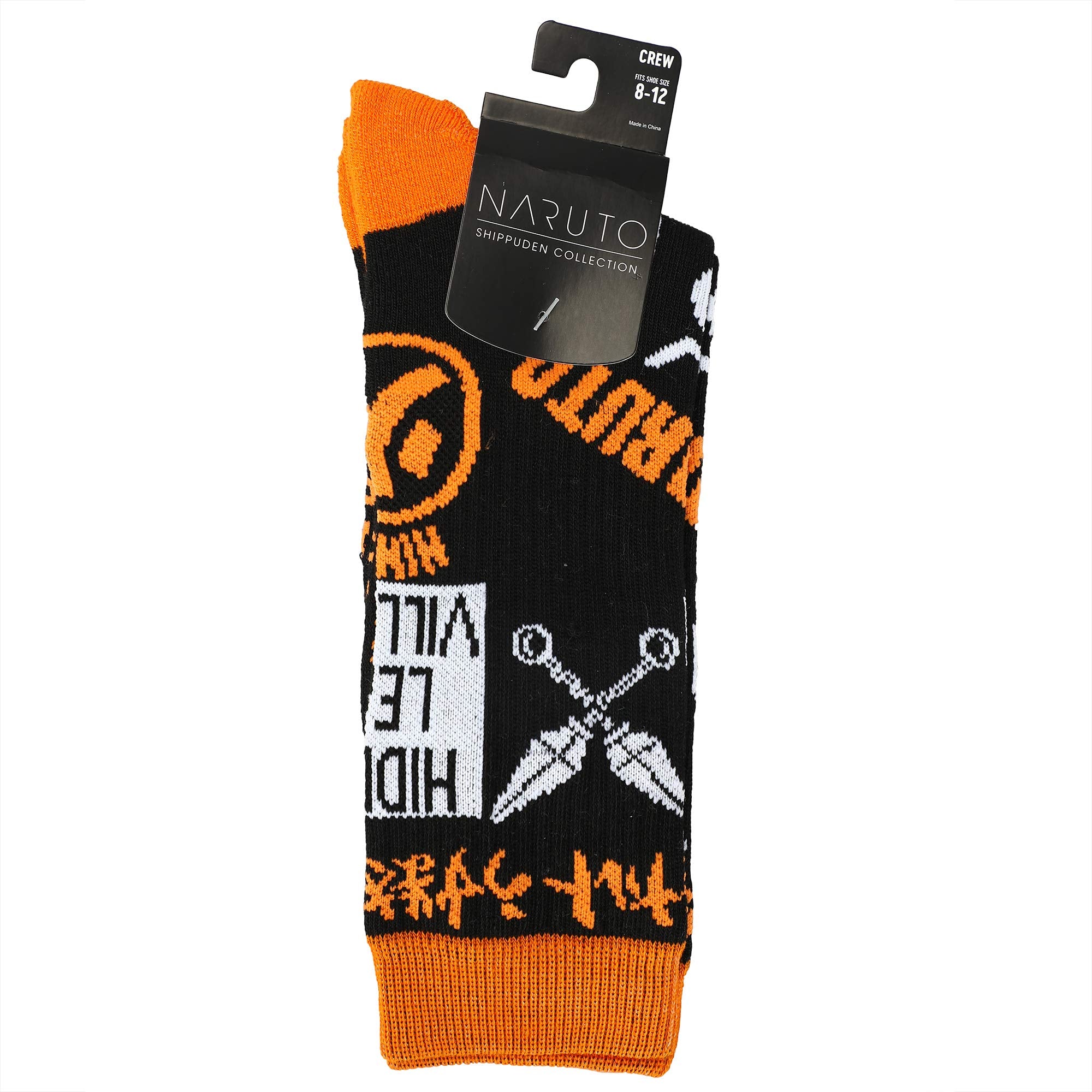 Naruto Clan Symbols Crew Socks