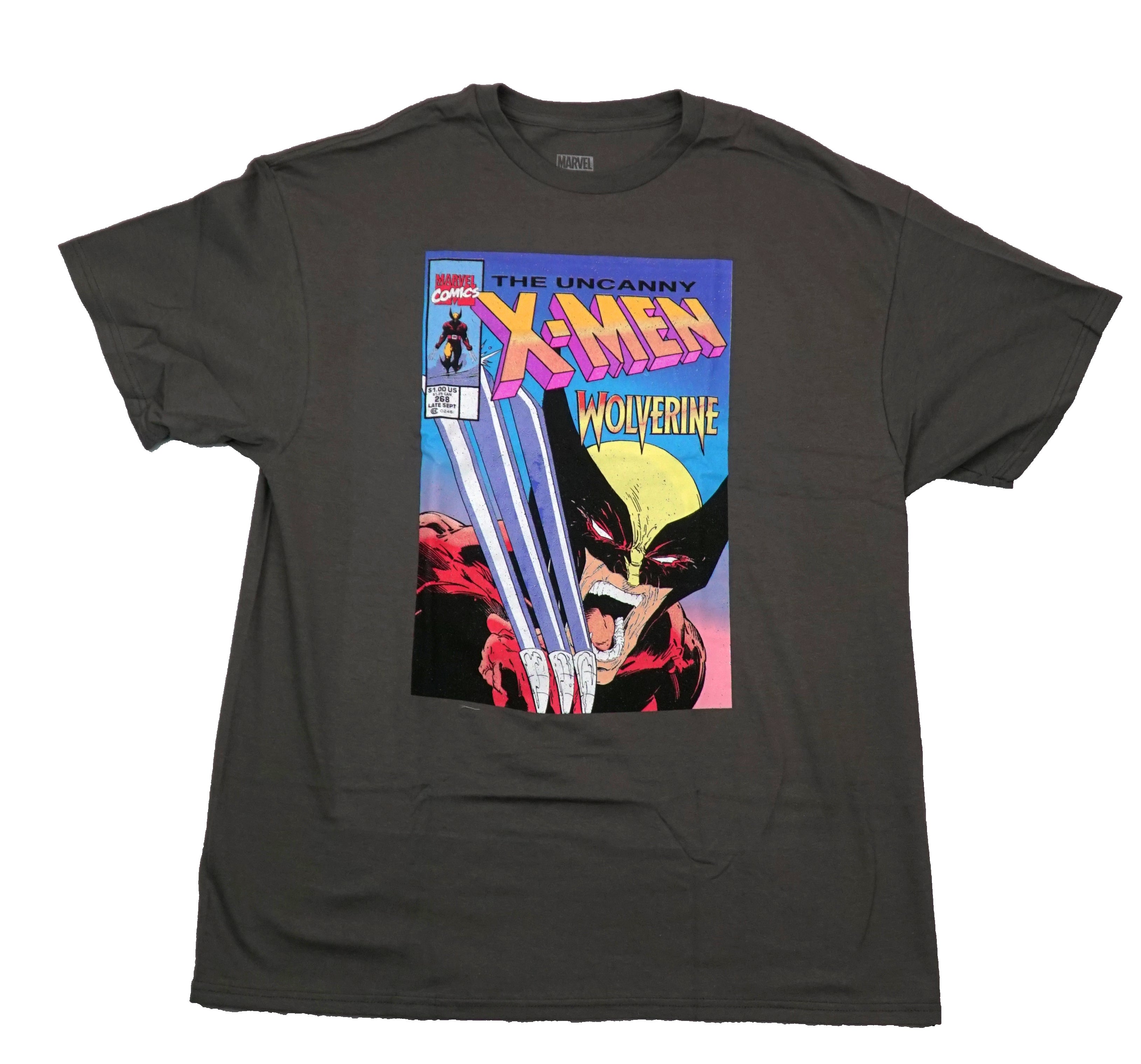 X-Men Mens T-Shirt -268 Cover Issue The Uncanny Wolverine