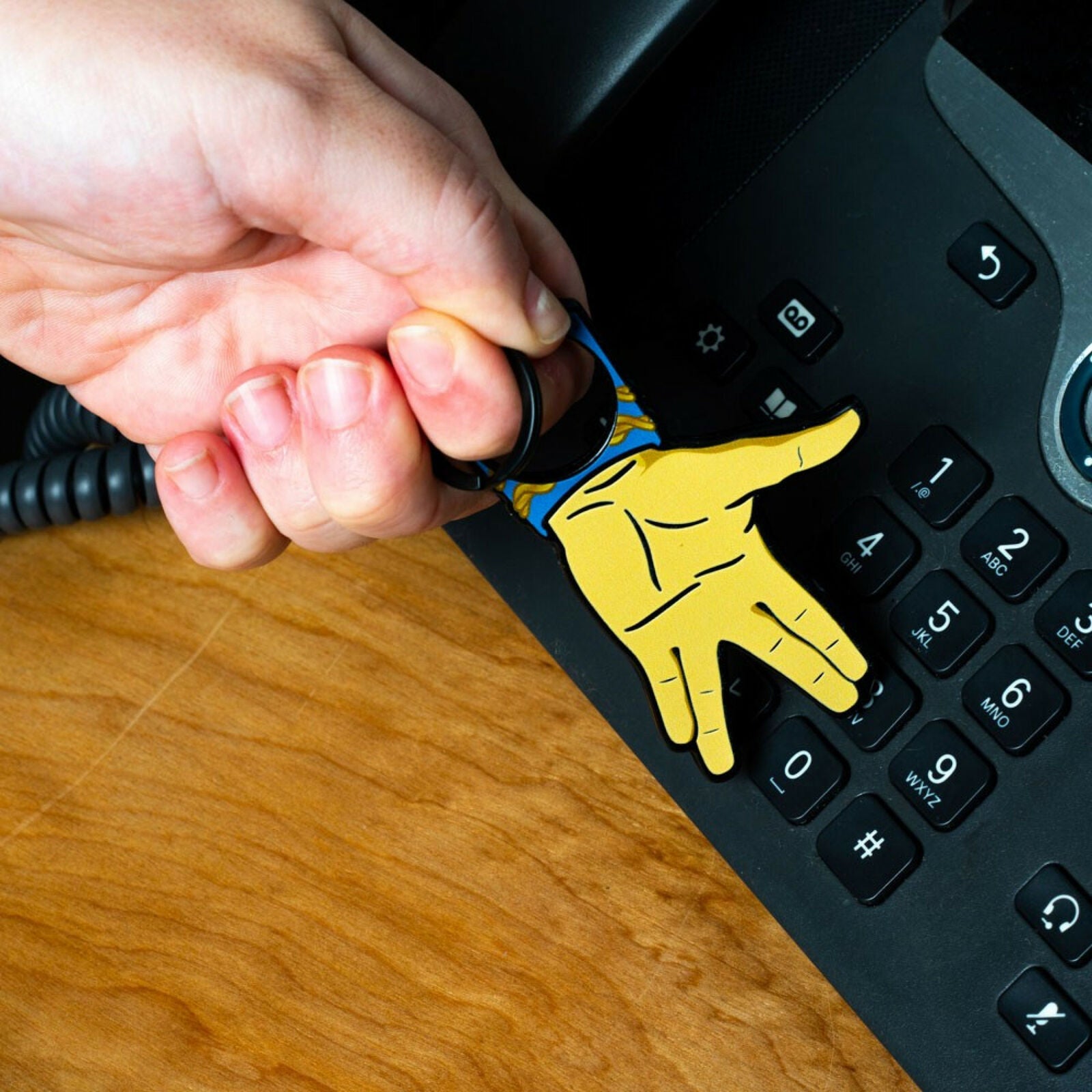 Star Trek Spock Touch-Free Multi-Color Keychain