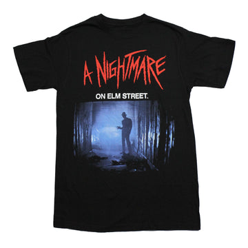 A Nightmare On Elm Street Mens T-Shirt - Freddy Standing In Blue Alley