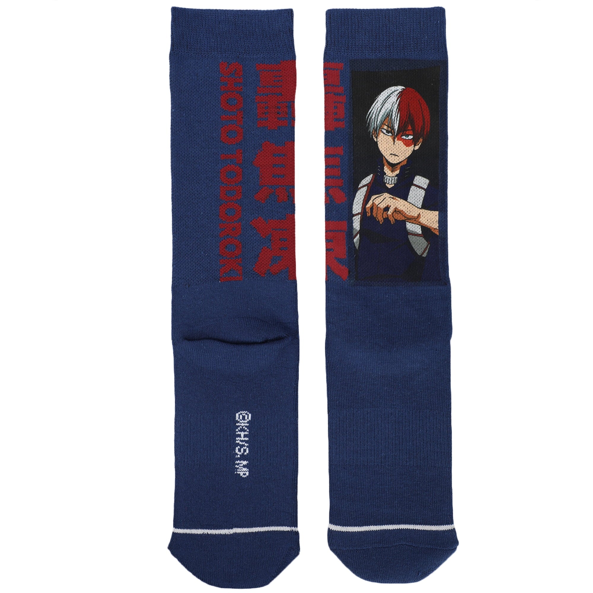 My Hero Academia Shoto Todoroki Crew Socks