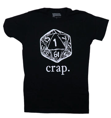 Dungeons & Dragons Mens T-Shirt - Dice Above Crap