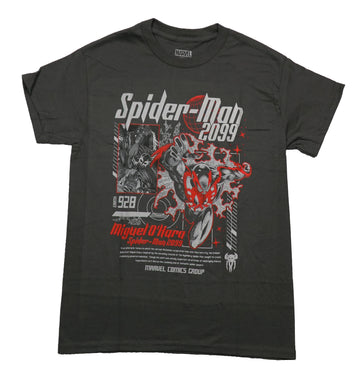 Spider-Man 2099 Mens T-Shirt - Geneticist Miguel O'Hara Earth 928