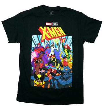 X-Men '97 Mens T-Shirt - Full Color Team Under Marvel Studios
