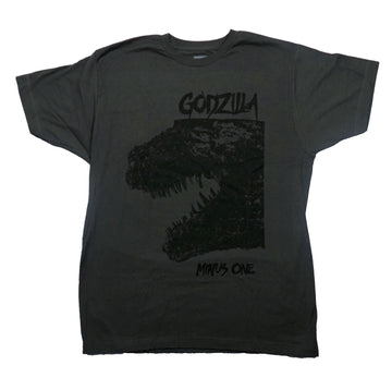 Godzilla Minus One Mens T-Shirt - Distressed Open Mouth Godzilla Minus One