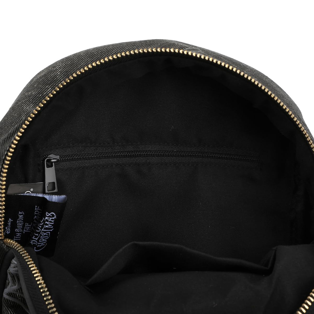 Bioworld Nightmare Before Christmas Jack & Sally 9.6" Gray Mini Backpack