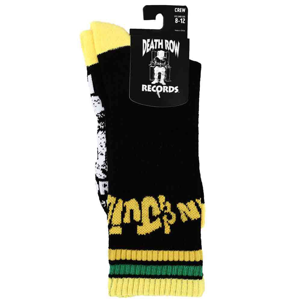 Death Row Records Snoop Dogg Gin and Juice Mens Crew Socks