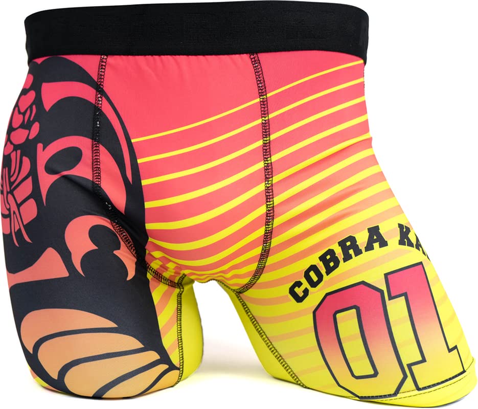 Ripple Junction Cobra Kai Mens Boxer Briefs Underwear Cobra Logo Jersey Style All Over Print