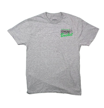 Spongebob Squarepants Mens T-Shirt -Lapel Chum Bucket Logo Ad Back