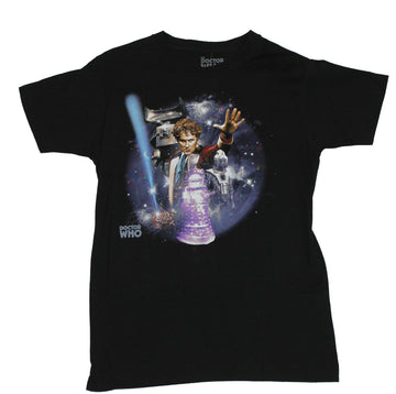 Doctor Who Mens T-Shirt  - Tv Image Photo Collage of the Sixth