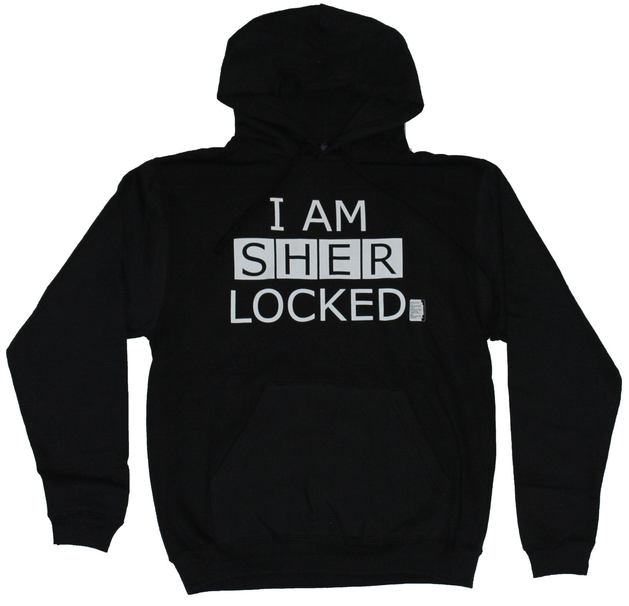 Sherlock (BBC TV Series) Mens Hoodie Sweatshirt - I Am Sherlocked
