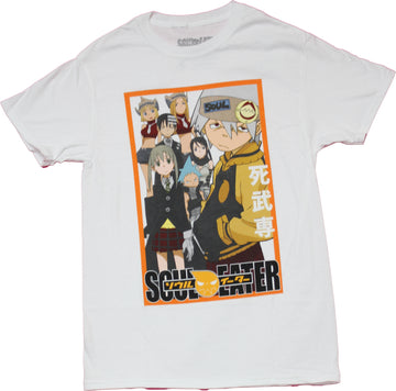 Soul Eater Mens T-shirt - Cast in  box  Girlfriends