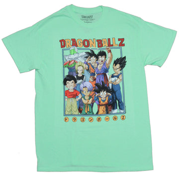 Dragon Ball Z Mens T-Shirt - Giant Early Art Super Group Box Image