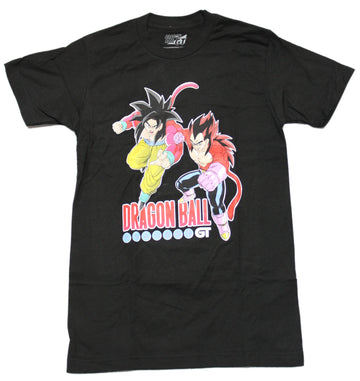 Dragon Ball Z GT Mens T-Shirt - Sayian Goku & Vegeta