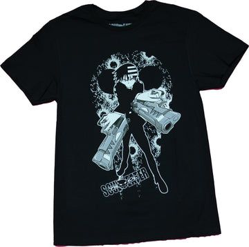 Soul Eater - Death the Kid Sding With Crossed Guns