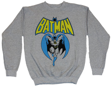 Batman (DC Comics) Crewneck Sweatshirt - Charging Simple Batman Image