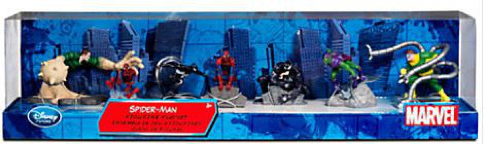 Disney Exclusive Marvel 7Pack SpiderMan Figurine Playset