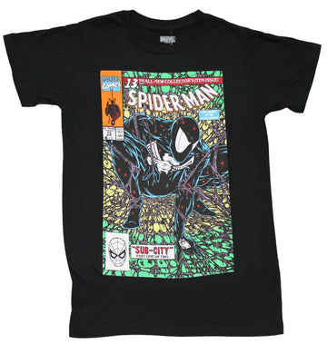 Spider-Man Mens T-Shirt - Mcfarlane 13th Edition Collector's Item Issue