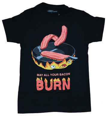 Howl's Moving Castle Mens T-Shirt - May All Your Bacon Burn