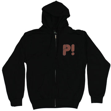 Panic at the Disco Mens Hoodie - P! Little Front Big o n Back