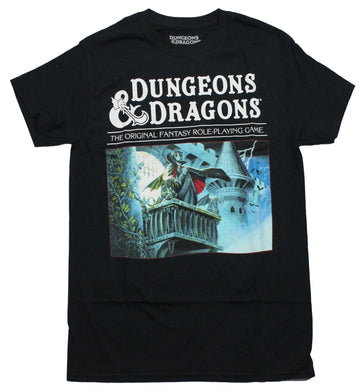 Dungeons & Dragons Mens T-Shirt - Ravenloft Original Cover Art feat. Strahd