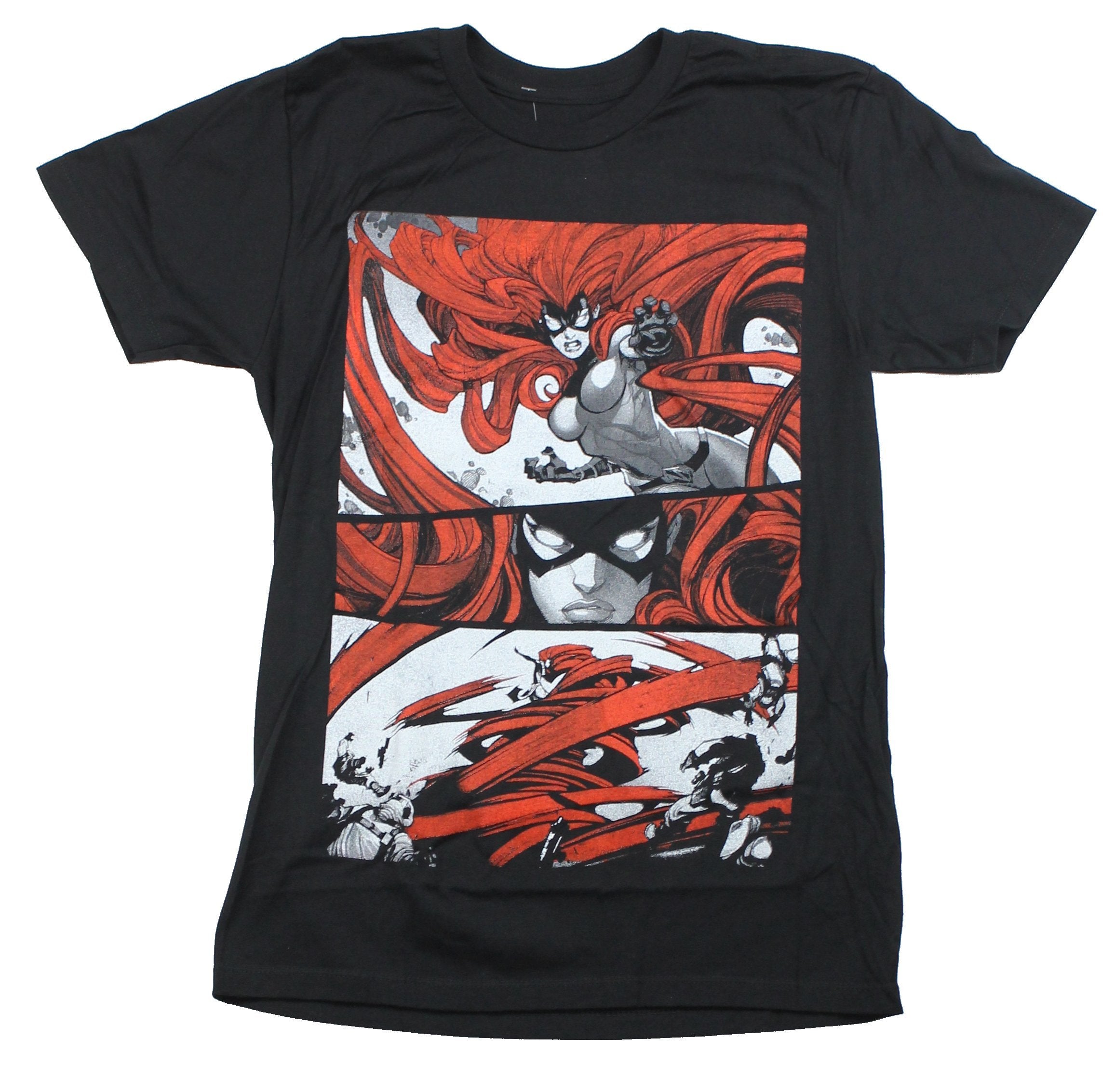 The Inhumans Mens T-Shirt - Medusa Hair Failing Attcking Image