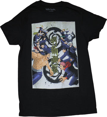 Jujutsu Kaisen Mens T-Shirt - Kyoto Goodwill Event Arc Poster