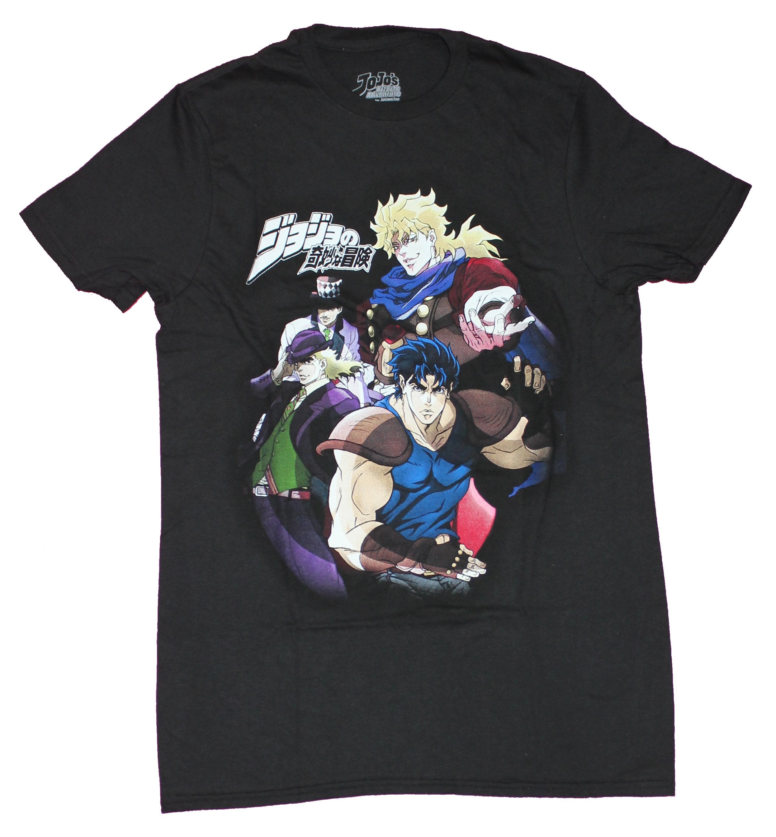 Jojo's Bizarre Adventure Mens T-Shirt - Phantom Blood Cast Image