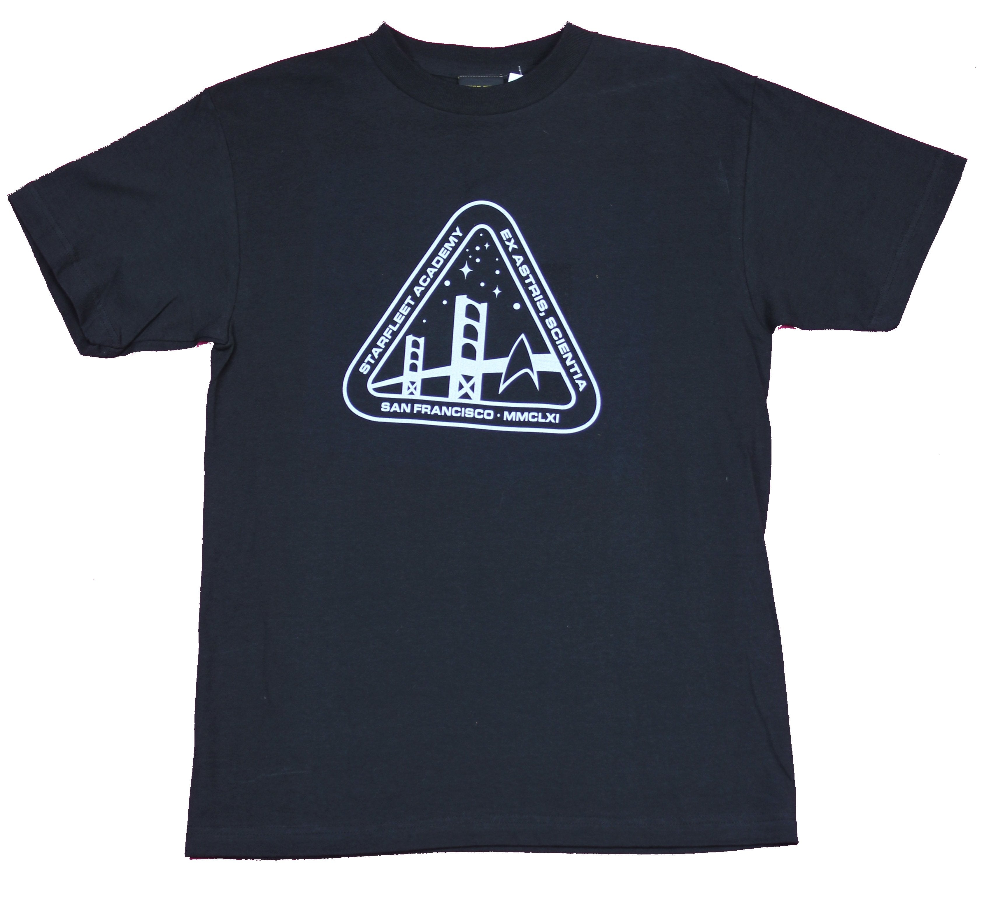 Star Trek Mens T-Shirt - Starfleet Academy San Francisco MMCLXI Logo Image