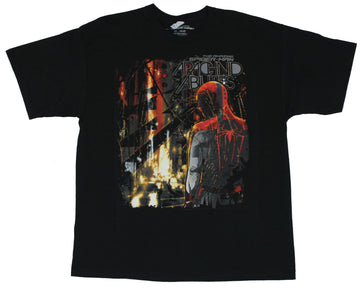 Spider-Man  (Marvel Comics) Mens T-Shirt - Arachnid Abilities Back Pose Image