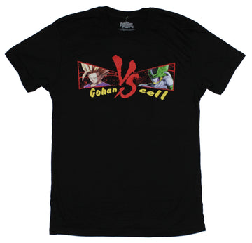 Dragon Ball Fighter Z Mens T-Shirt - Cell Vs Gohan Image