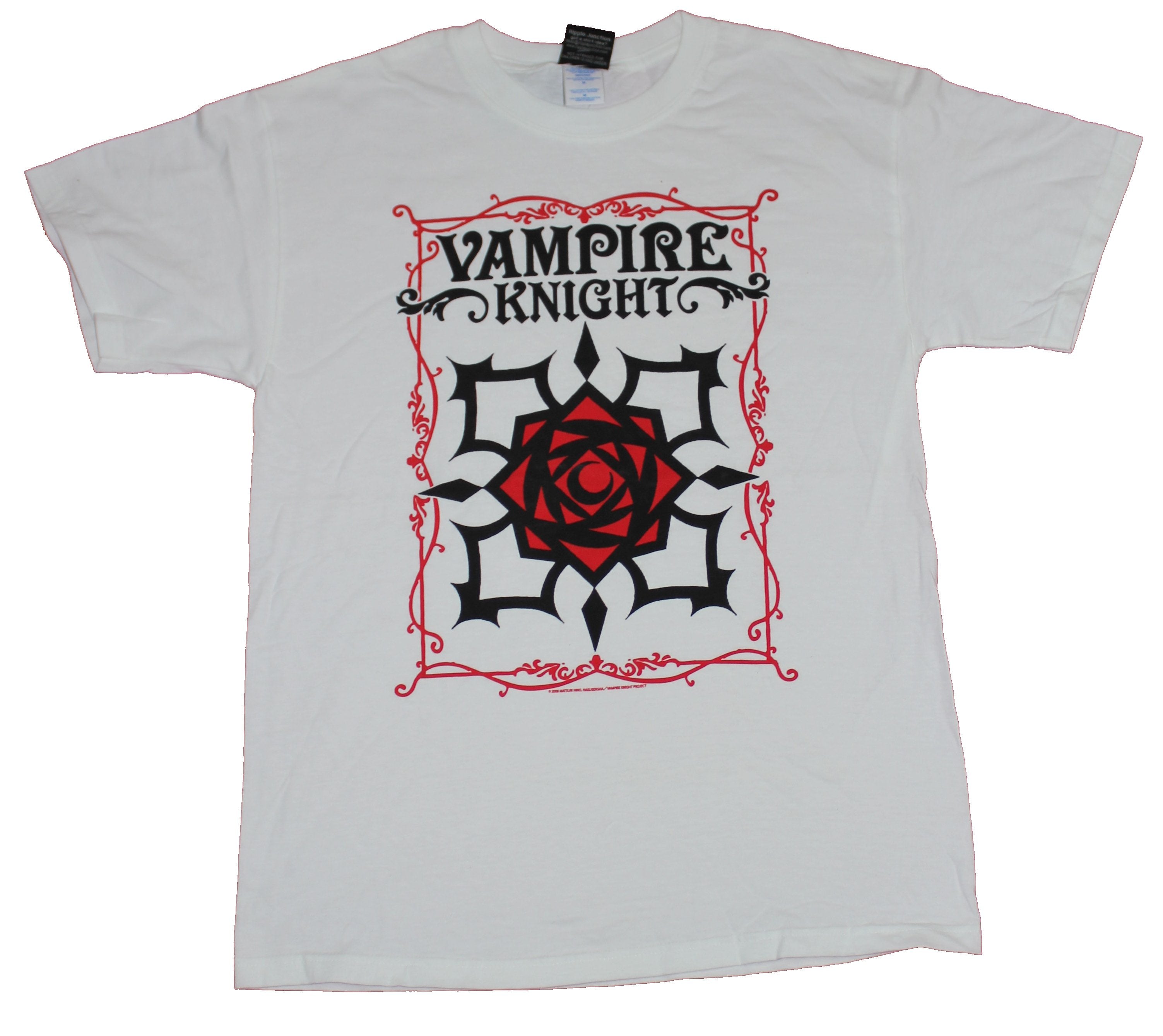 Vampire Knight Mens T-Shirt  - Stylized Flower Logo Image